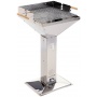 Grillchef BBQ 11282 Trichtergrill Inox, Holzkohlegrill Bild 1