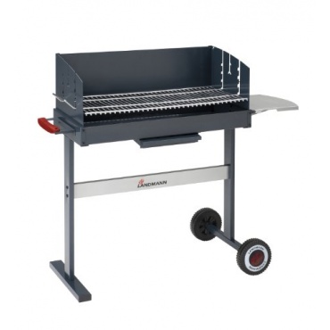 Landmann Holzkohle, Grillwagen compact, 700, Holzkohlegrill, 109 x 43 x 85 cm Bild 1