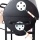 Ultranatura Smoker Holzkohle Grill Alamo, BBQ Grillwagen Bild 4