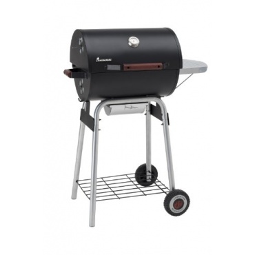 Landmann Holzkohle, Grillwagen black taurus 440, Holzkohlegrill, 81 x 49 x 104 cm Bild 1