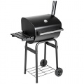 TecTake BBQ Holzkohlegrill Barbecue Smoker mit Temperaturanzeige Bild 1
