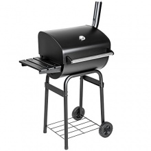 TecTake BBQ Holzkohlegrill Barbecue Smoker mit Temperaturanzeige Bild 1