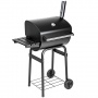 TecTake BBQ Holzkohlegrill Barbecue Smoker mit Temperaturanzeige Bild 1