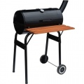 Syntrox Germany L Smoker Barbecue BBQ Holzkohlegrill Grillwagen Bild 1
