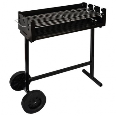 14909 Holzkohlegrill mit Rdern Delaware BBQ Grill von eyepower Bild 1