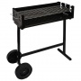 14909 Holzkohlegrill mit Rdern Delaware BBQ Grill von eyepower Bild 1