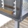Edelstahl BBQ Holzkohle Grill mit Trolleyfunktion 145x92x60cm Bild 3
