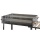 Edelstahl BBQ Holzkohle Grill mit Trolleyfunktion 145x92x60cm Bild 4