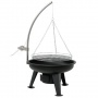 BBQ-Bull, Schwenkgrill mit Kurbel, Holzkohle Grill, Schwenker, 64 cm Bild 1
