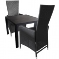 3tlg.Gartengarnitur 90x90cm Bild 1