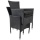 9tlg.Gartengarnitur 205x90cm Alu Polyrattan Bild 3