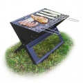 Relaxdays Praktischer Klappgrill tragbar, Picknickgrill Bild 1