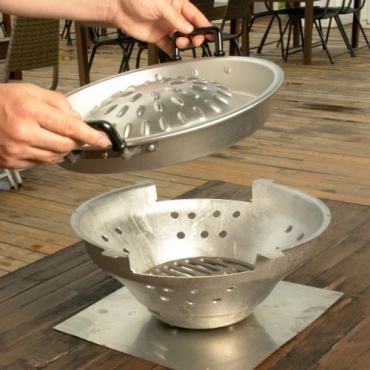 Thai Grill 30cm, thailndischer Tischgrill, THAI BBQ, Picknickgrill Bild 1
