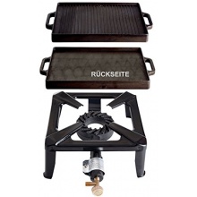 Hockerkocher mit 8.5 kW Leistung, 40x40x17 cm Picknickgrill von paella world Bild 1