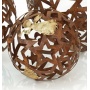 Dekokugel Metall D 15 cm Stern Gartenkugel Kugel Weihnachtsdeko Bild 1