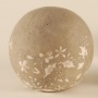 Deko-Kugel Gartenkugel Kugel Keramik Beige Creme - D11cm Bild 1