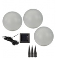 HEITRONIC SOLAR LED KUGEL BEGGA 3ER SET Bild 1