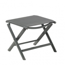 Gartehocker anthrazit schwarz 41x47x39cm Bild 1