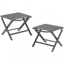 Aluminium Gartenhocker Bild 1