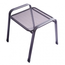 Gartenhocker 53x52x47cm eisengrau Bild 1