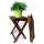 2er Set Gartenhocker Eukalyptusholz Bild 5