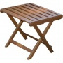Gartenhocker Braun 40x40x42cm Bild 1