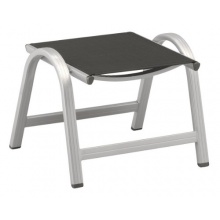 Kettler Gartenhocker Aluminiumgestell silber Bild 1
