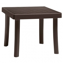 Gartenhocker braun Bild 1