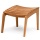 Teak Gartenhocker Bild 1