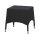 Gartenhocker schwarz45x45x45cm Bild 1