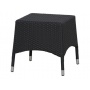 Gartenhocker schwarz45x45x45cm Bild 1