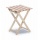 Gartenhocker Buchenholz natur Bild 1