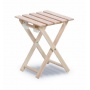 Gartenhocker Buchenholz natur Bild 1