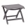 BEST Gartenhocker anthrazit matt Bild 1