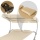 TecTake® Gartenliege Doppel Sonnendach beige  Bild 4