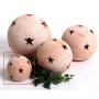 Kugel Terracotta Mediterran Stern Gartenkugel Antik D13cm Bild 1