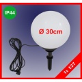 Trango LED Gartenkugelleuchte 300mm Durchmesser TG300B  Bild 1