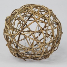 Dekokugel Rattan Kugel Gartenkugel Rankhilfe 20 cm Bild 1