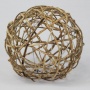Dekokugel Rattan Kugel Gartenkugel Rankhilfe 20 cm Bild 1