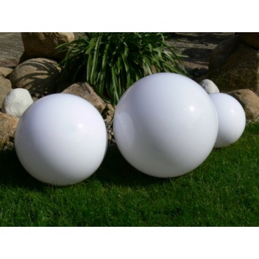Kugelleuchte 40cm mit Erdspieß, Gartenkugel, Kugellampe, Aussenleuchte Bild 1