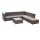XINRO 19tlg.Gartenlounge Polyrattan braun Bild 5