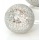 Dekokugel *Mosaiko* Deko Kugel Gartenkugel Kugel Mosaik Glas - Silber - D8,6cm Bild 1