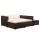 Gartenlounge Braun Polyrattan Bild 3