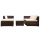 Gartenlounge Braun Polyrattan Bild 4