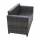 Gartenlounge Sitzgruppe Rattan brown Bild 3
