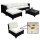 TecTake Gartenlounge Polyrattan schwarz Bild 3