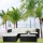 Gartenlounge Schwarz Polyrattan Bild 1