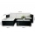 Gartenlounge Schwarz Polyrattan Bild 2