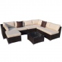Gartenlounge 25 tlg.Polyrattan Bild 1