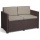 Allibert Gartenlounge Rattanoptik Kunststoff braun Bild 3
